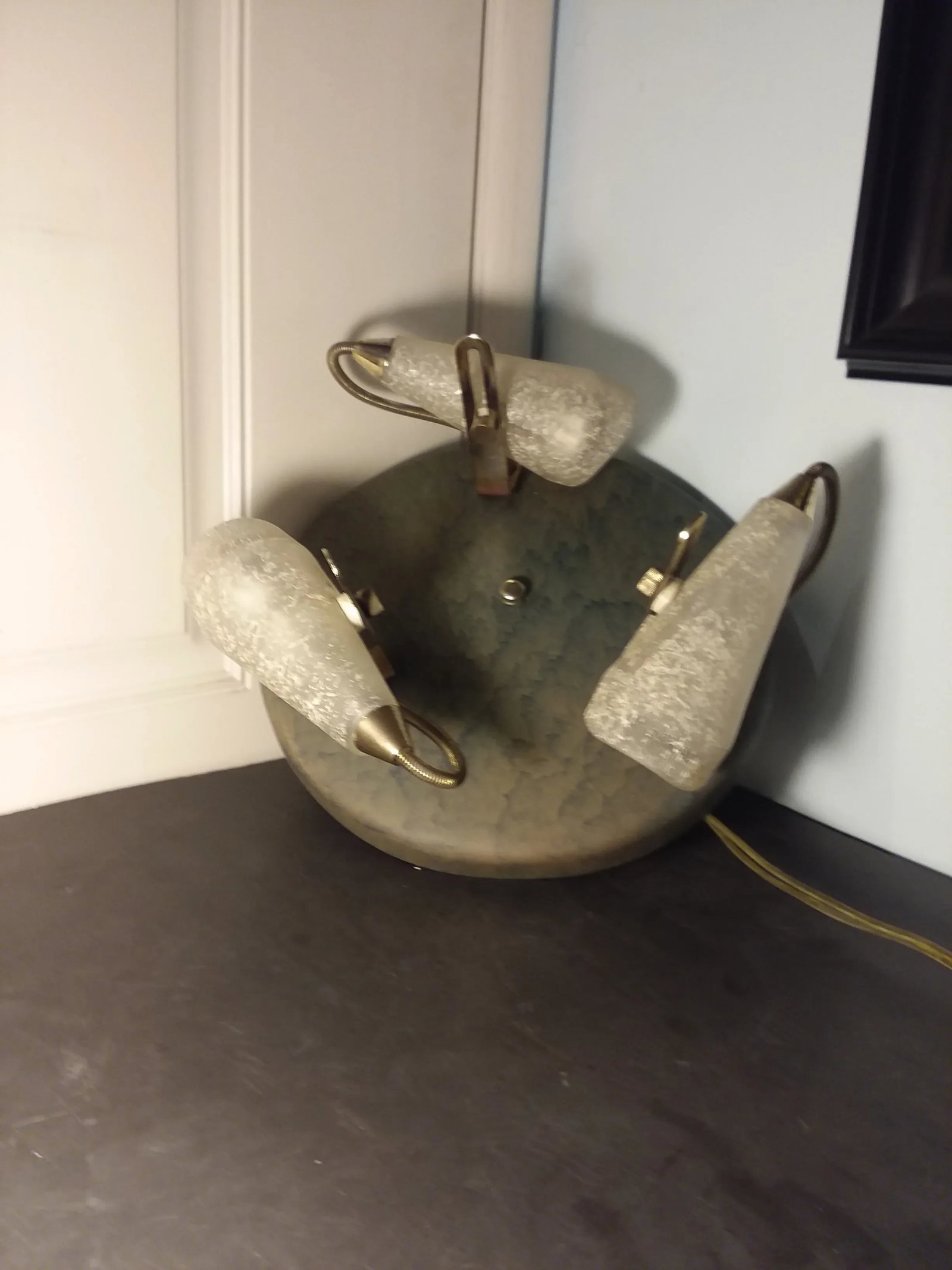 Memphis Style Three Light Flush Mount - 6