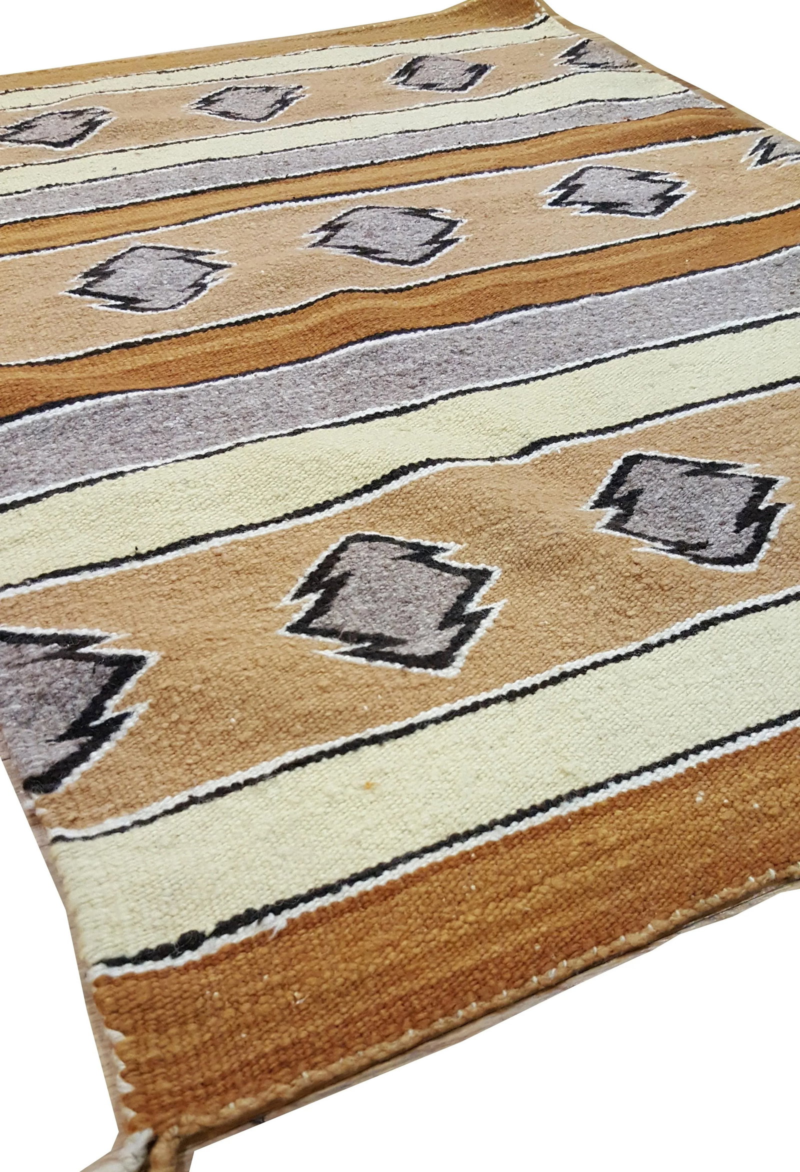 Vintage Navajo Style Rug, 2'4x3'5 - 4