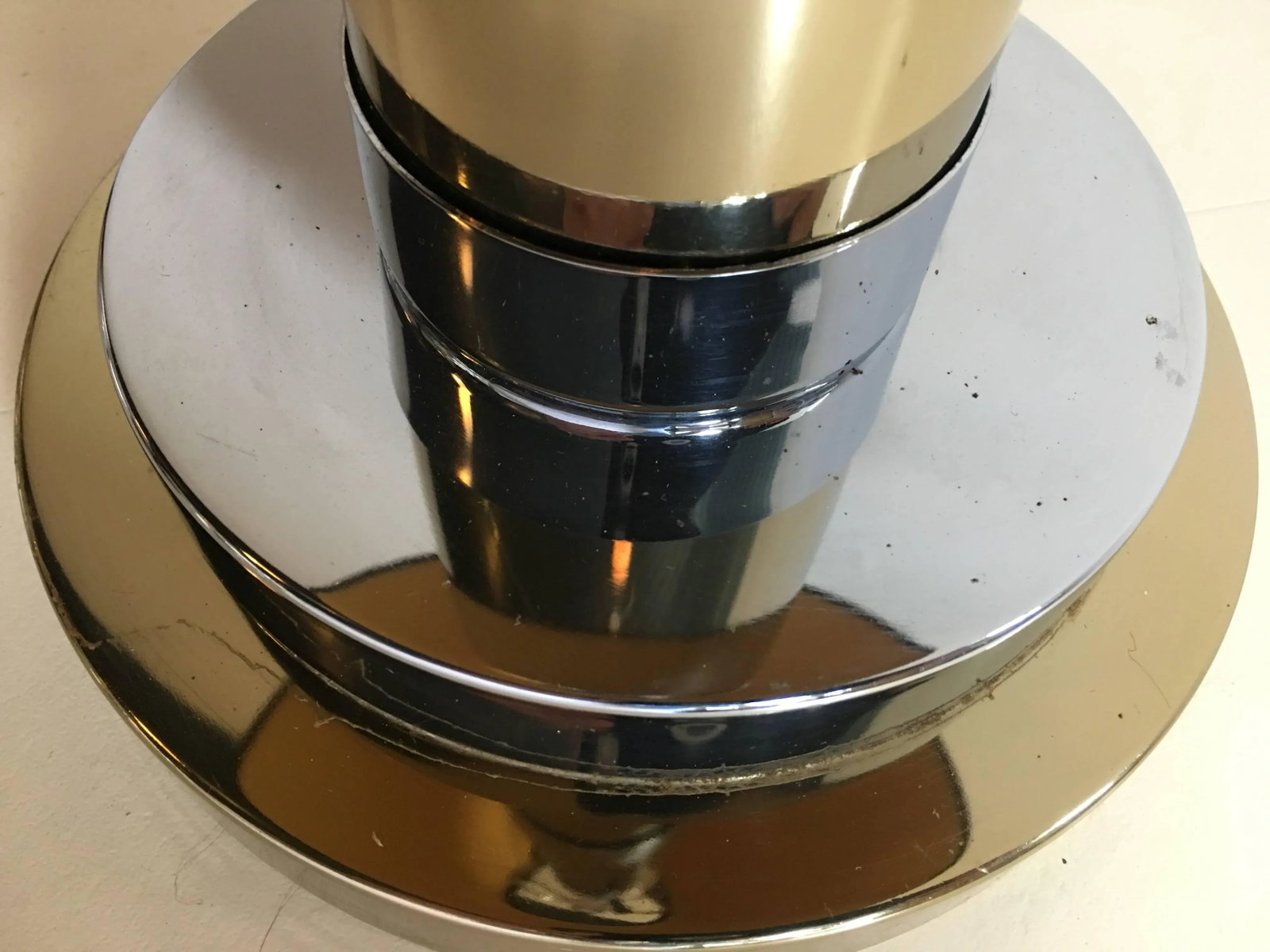 Mixed Metal Lamp by Mutual Sunset Lamp Company - 4