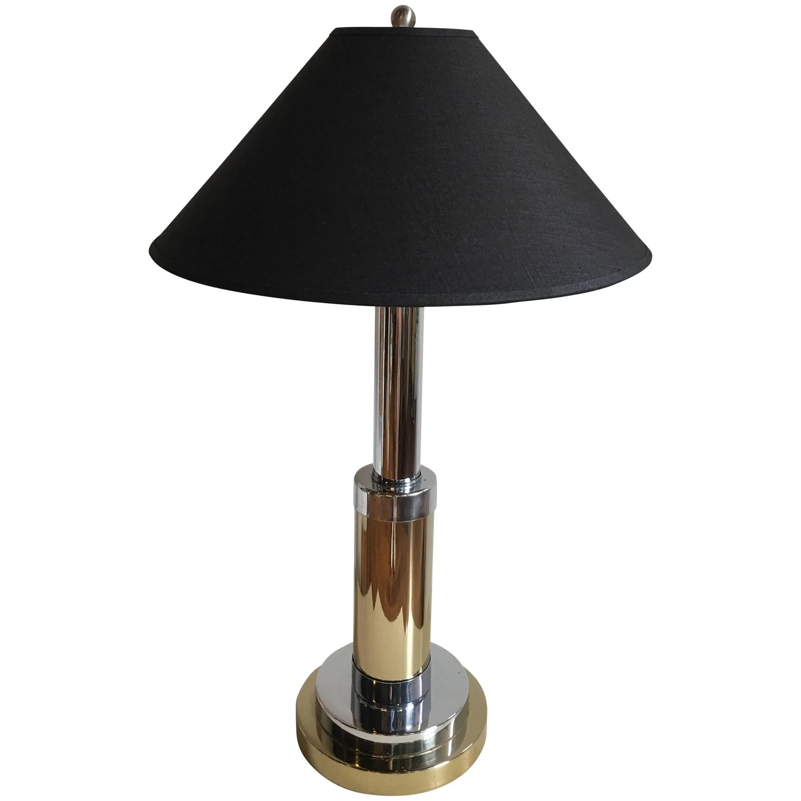 Mixed Metal Lamp by Mutual Sunset Lamp Company - 6