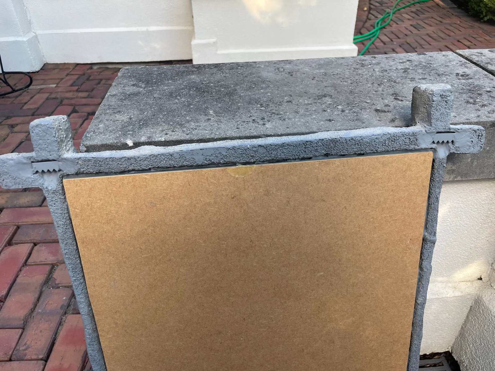 Mid 20th Century Faux Bois Mirror - 4