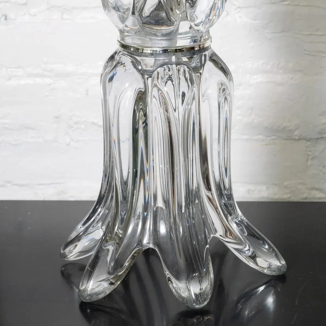 Pair of "Splash" Glass Lamps by Art Vannes France - 7