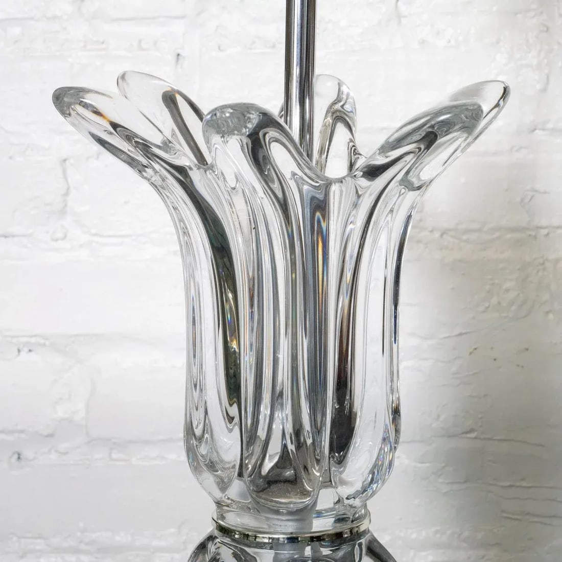 Pair of "Splash" Glass Lamps by Art Vannes France - 8