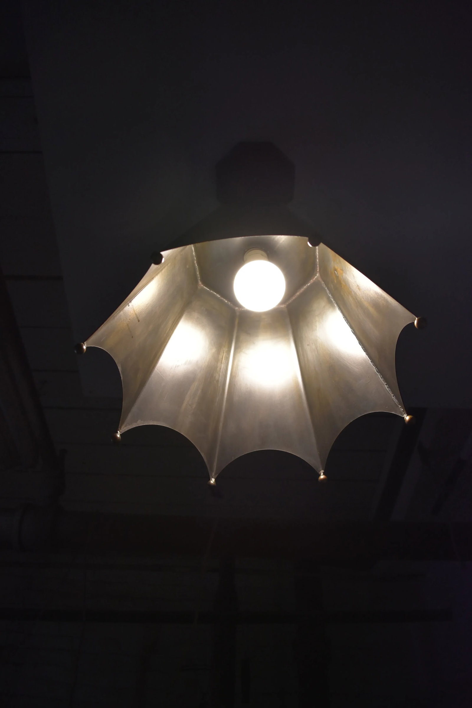 Crown Motif Pendant Light by Douglas Werner for Oblik Studio - 3