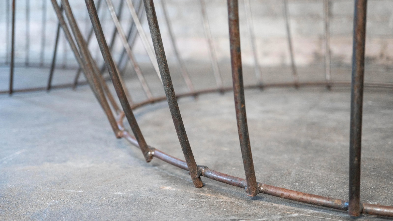Mid Century Modern Metal Bubble Chairs - A Pair - 12