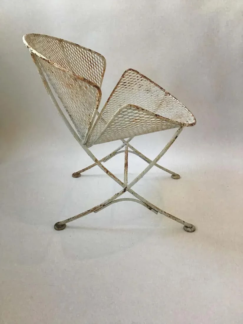 1960s Salterini Clam Shell Chairs - a Pair, Attributed - 7