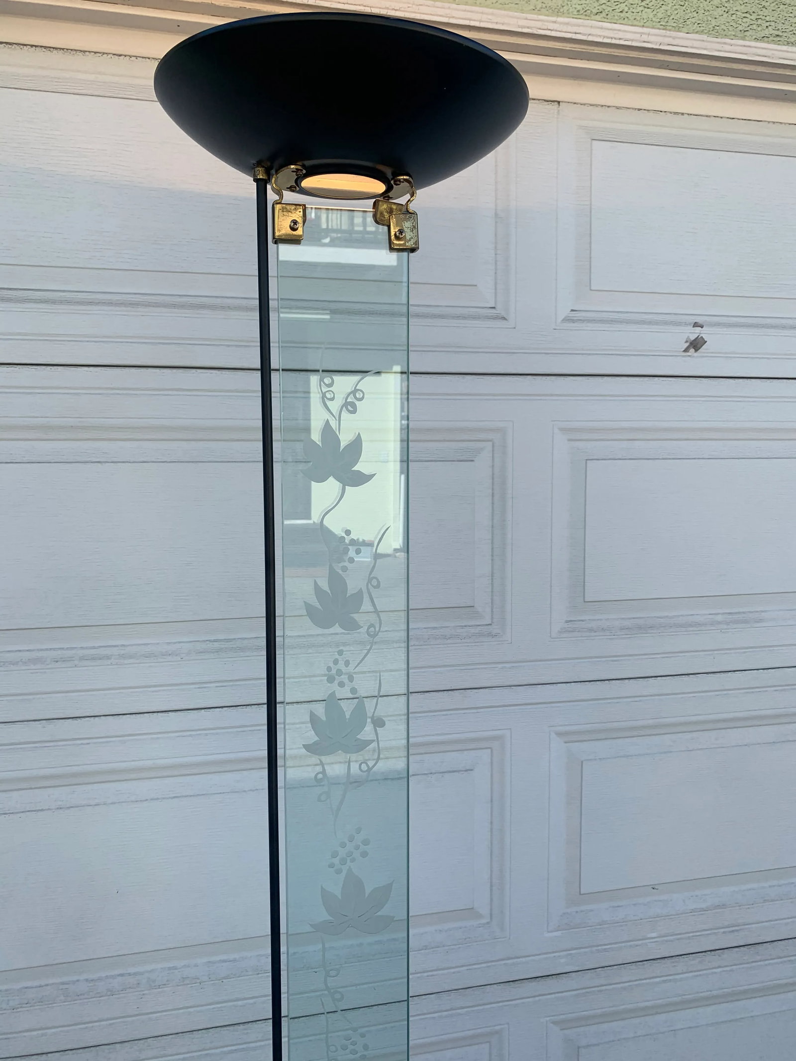 1980's Max Baguara Style Torchiere Lamp - 8