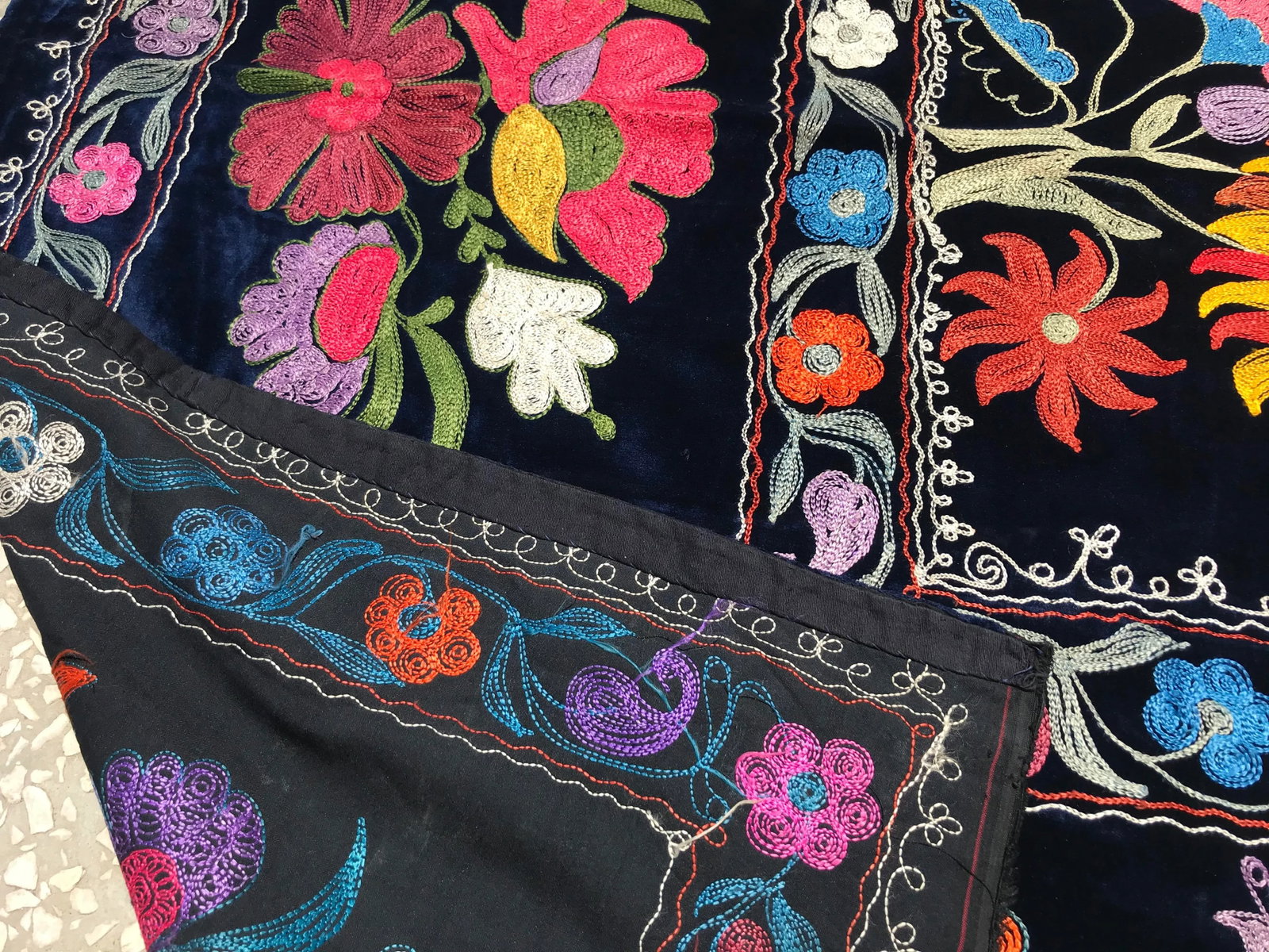 1960s Colorful Wall Hanging Textile - 6