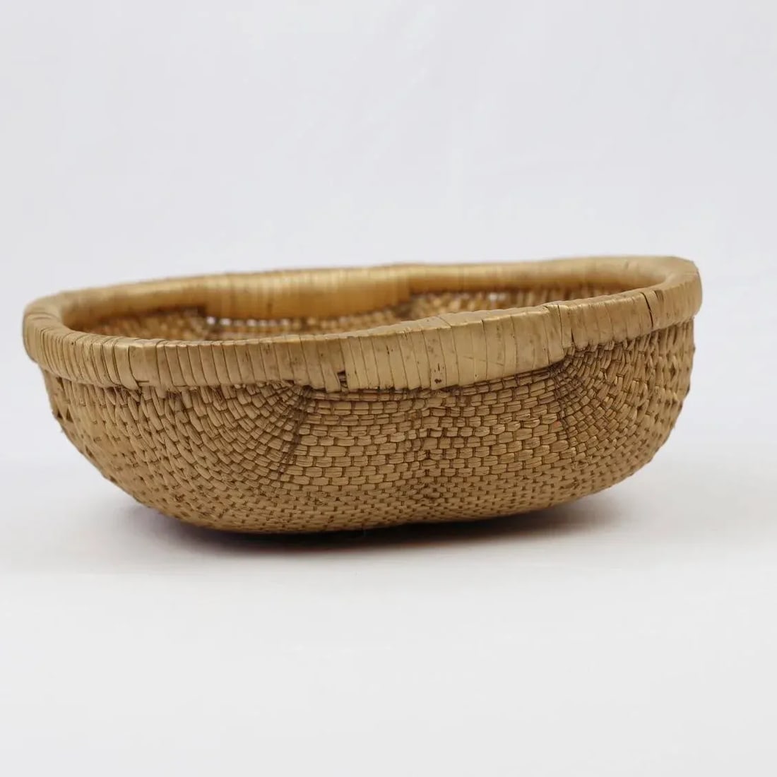 Late 19th Century Asian Reed Basket - 5