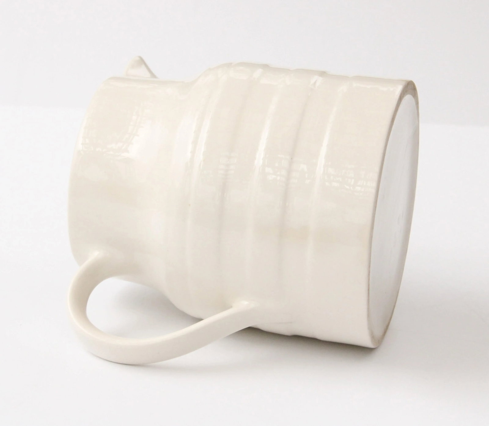 Early 20th C. English "Lord Nelson" Ironstone Pitcher 4Pint - 3