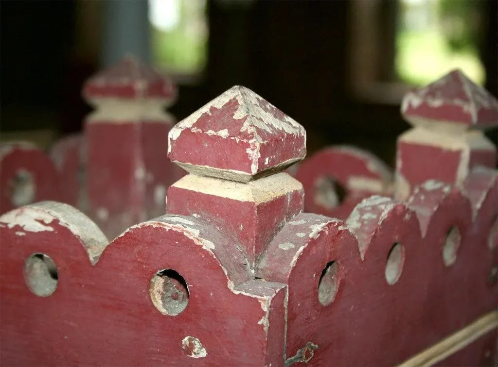Square Wooden French Jardinieres - Set of 4 - 6