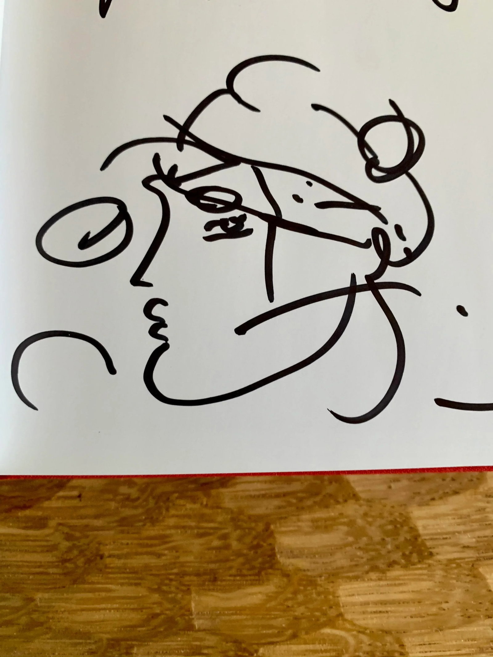 Peter Max Book Original Drawing Doodle Art and the Art of Peter Max Book. - Signed - 2