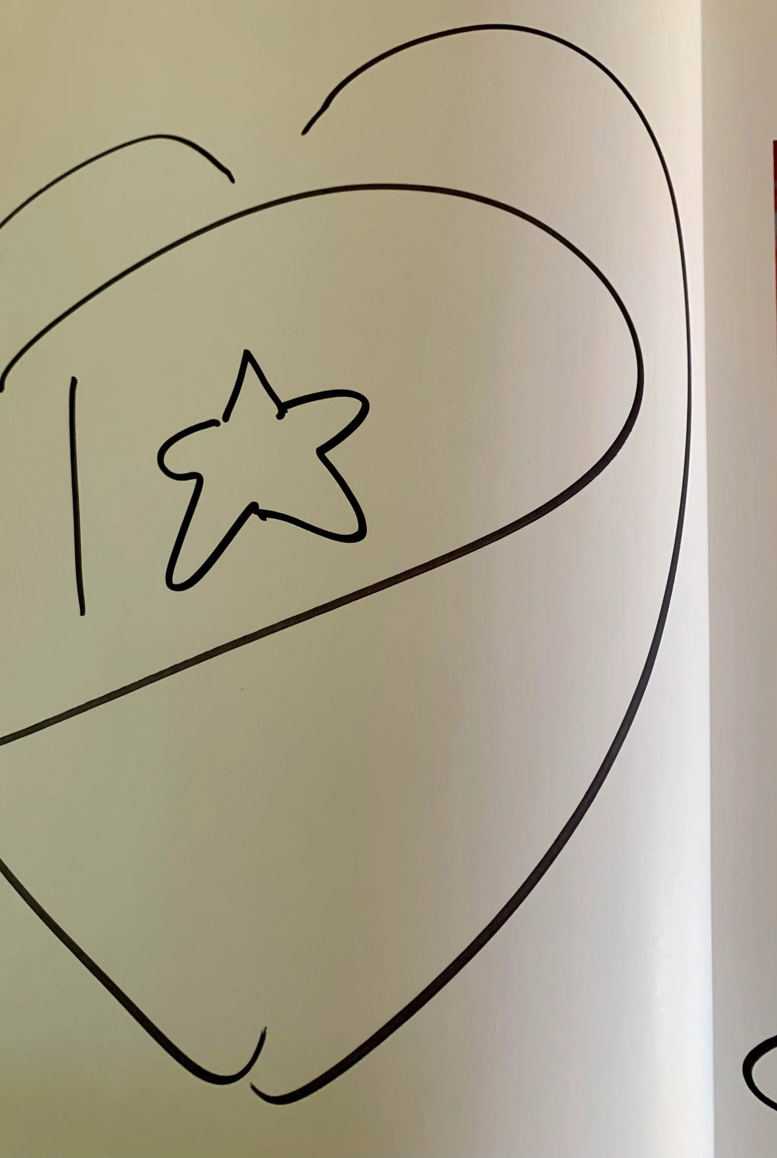 Peter Max Book Original Drawing Doodle Art and the Art of Peter Max Book. - Signed - 7