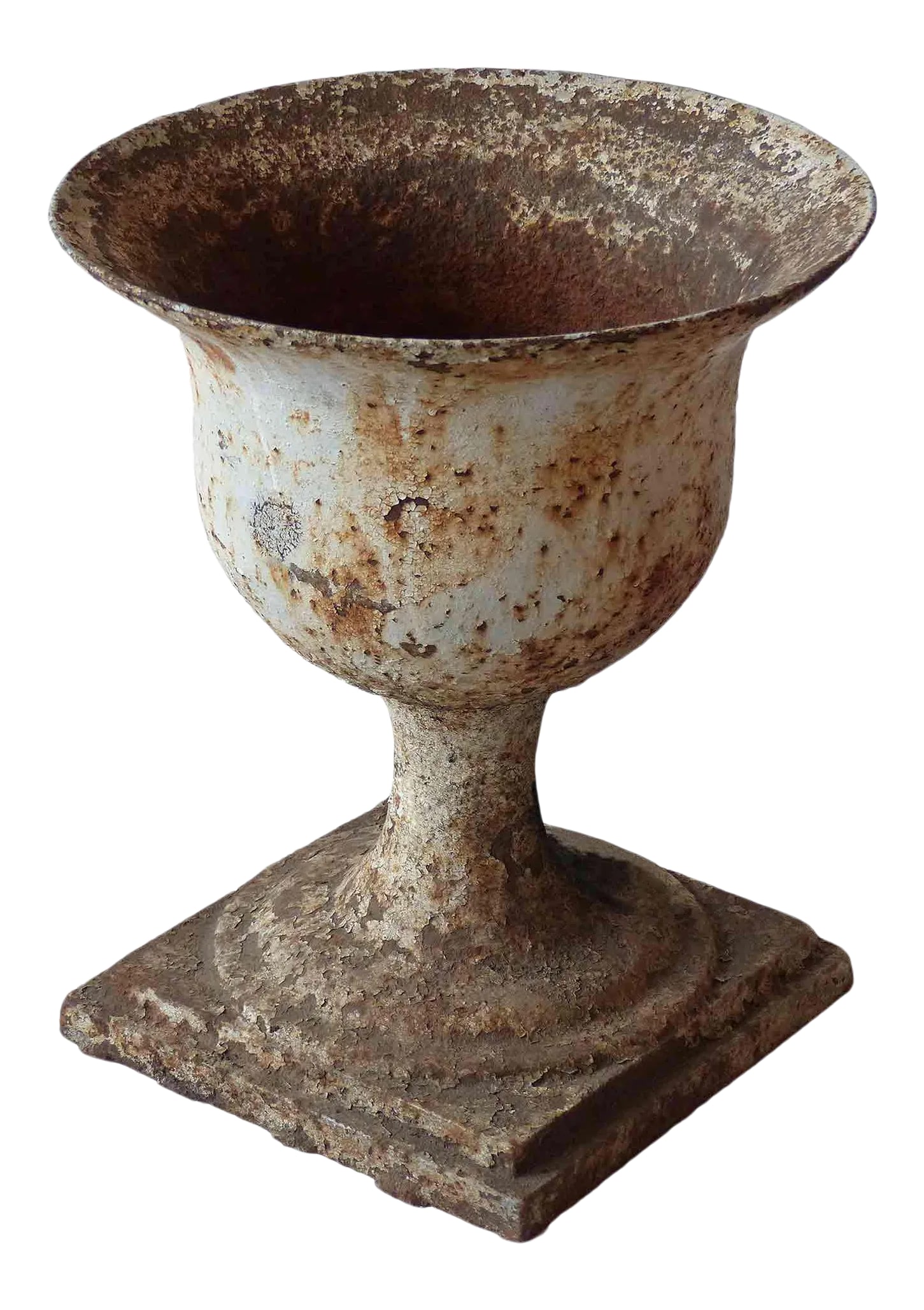 Garden Urn Antique Cast Iron (1 of 6)