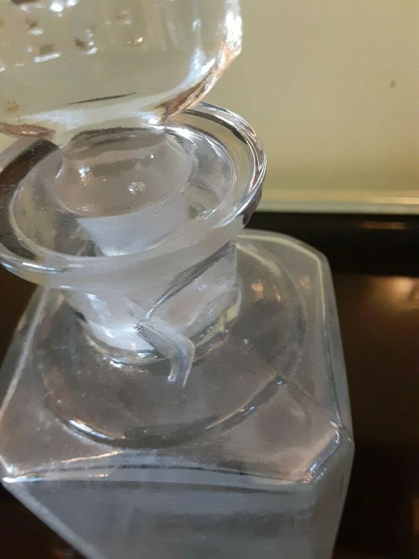 1910's Rieger's "Frolic" Antique Apothecary Perfume Bottle - 6