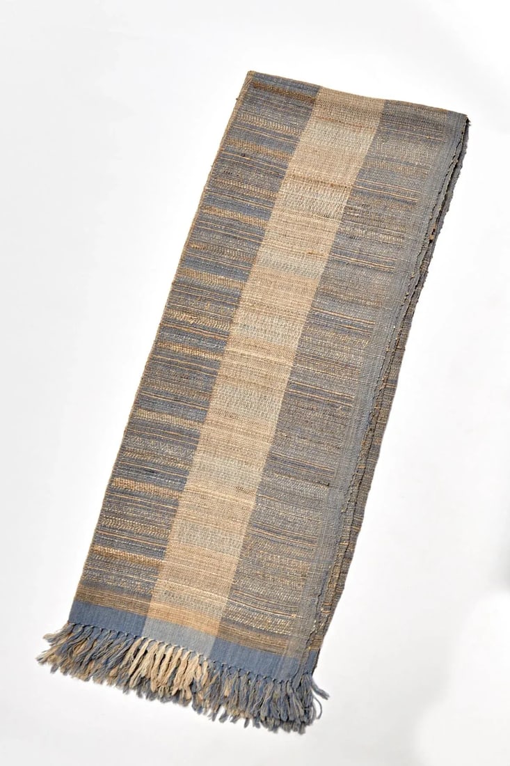 Featured in The 2020 San Francisco Decorator Showcase - Handwoven Silk & Wool Throw Blanket - 5