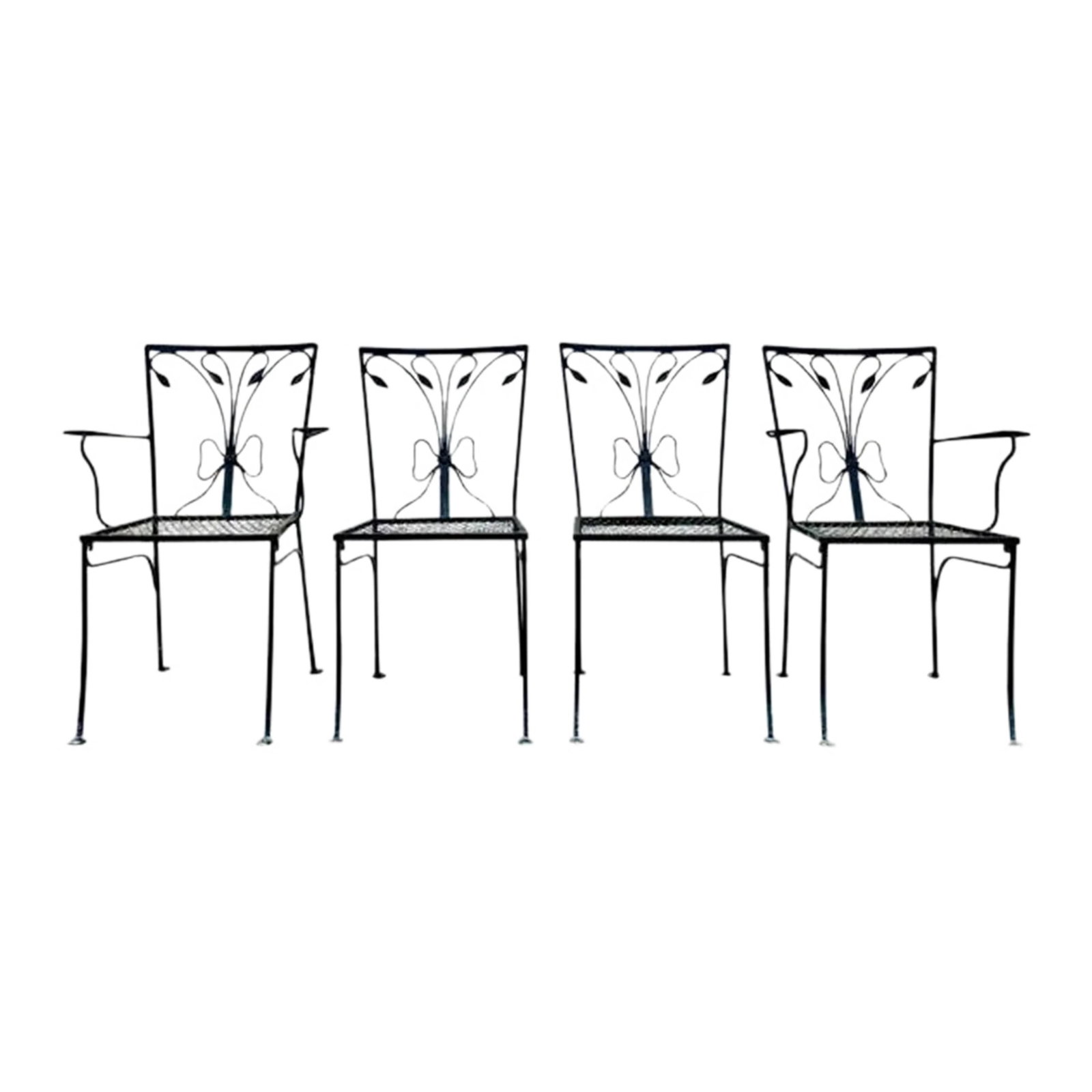 Vintage Salterini Garden Chairs - Set of 4, Attributed (1 of 3)