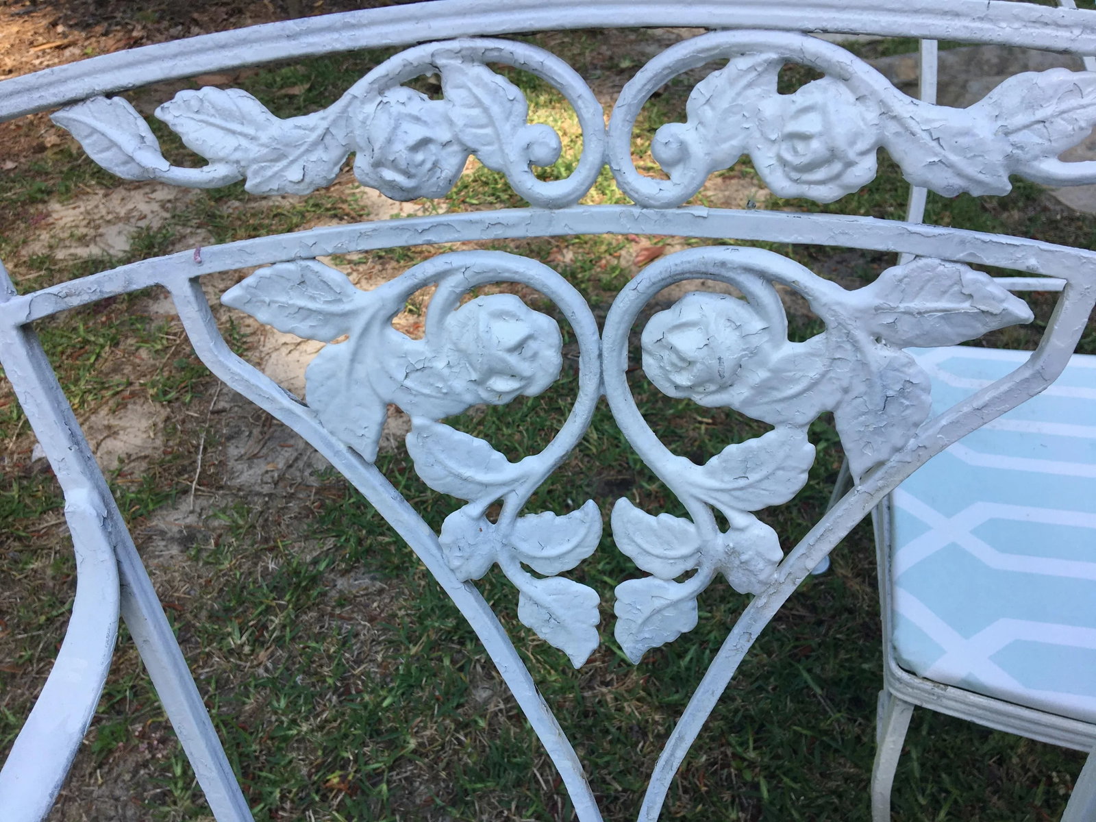 Vintage Meadowcraft Wrought Iron Dining Chairs - Set of 4 - 6
