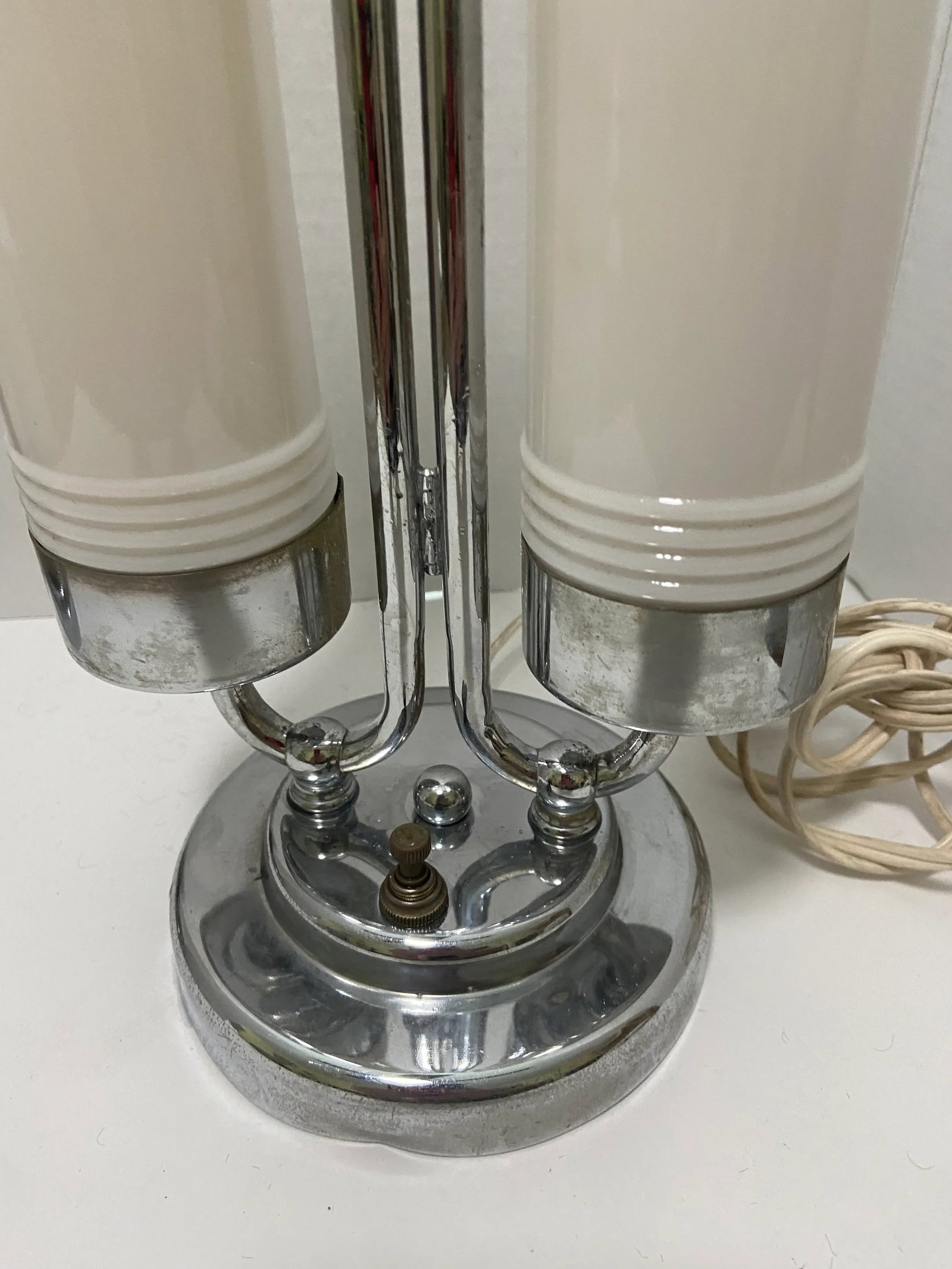 Mid 20th Century French Modernist Art Deco Table Lamp - 6