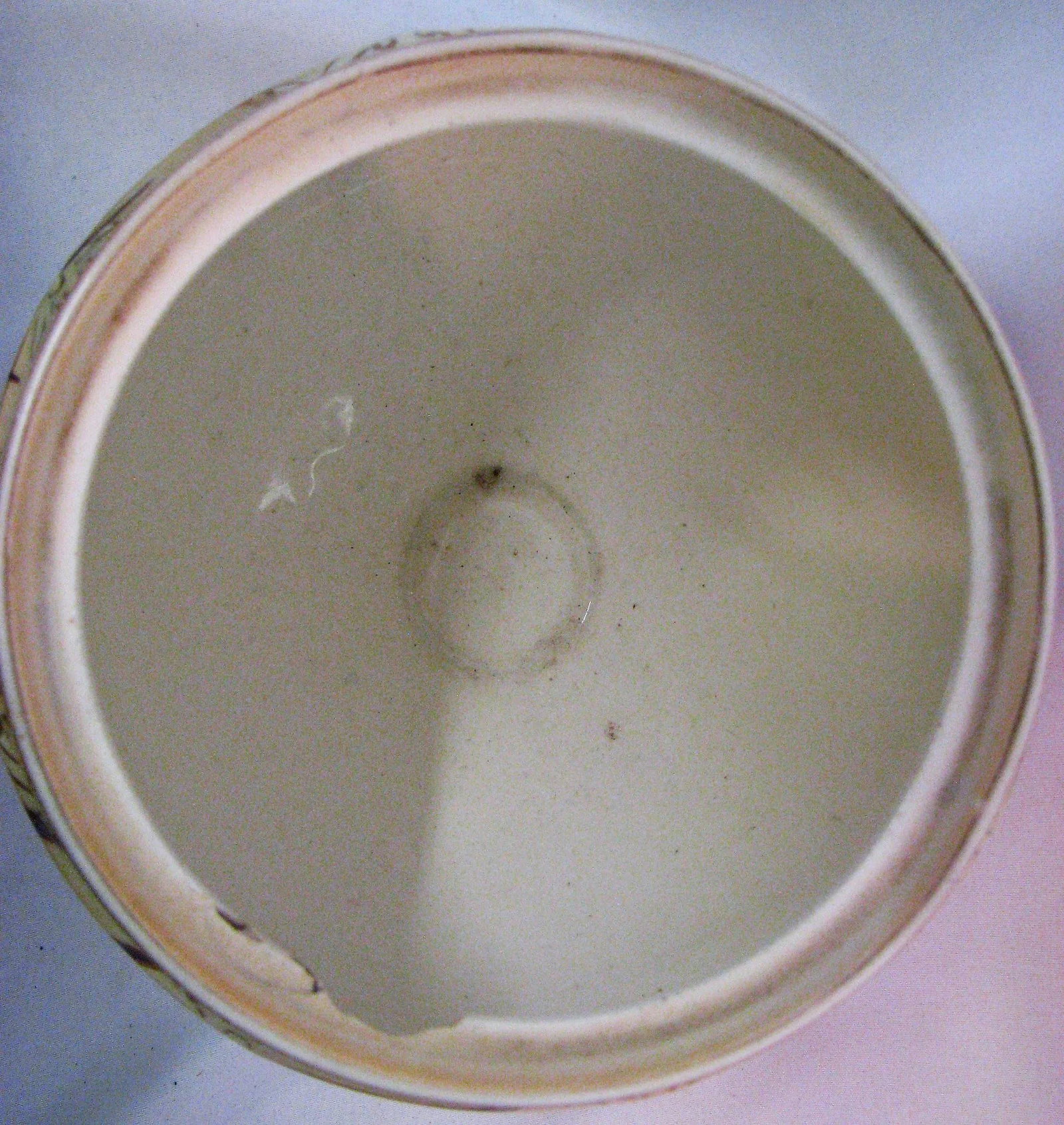 Antique Crown Ducal Ware Bird Vase With Flower Frog Made in England - 5