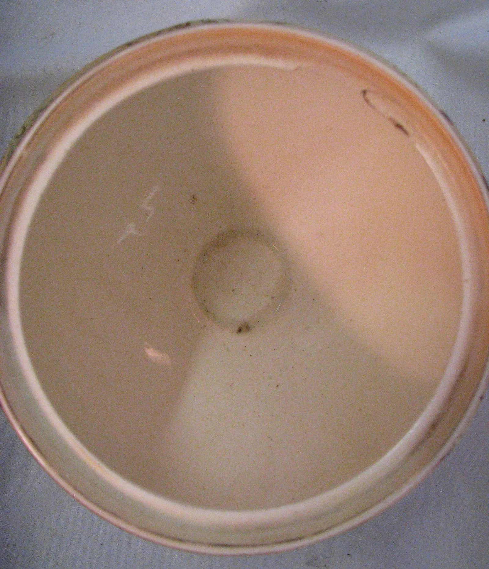 Antique Crown Ducal Ware Bird Vase With Flower Frog Made in England - 6