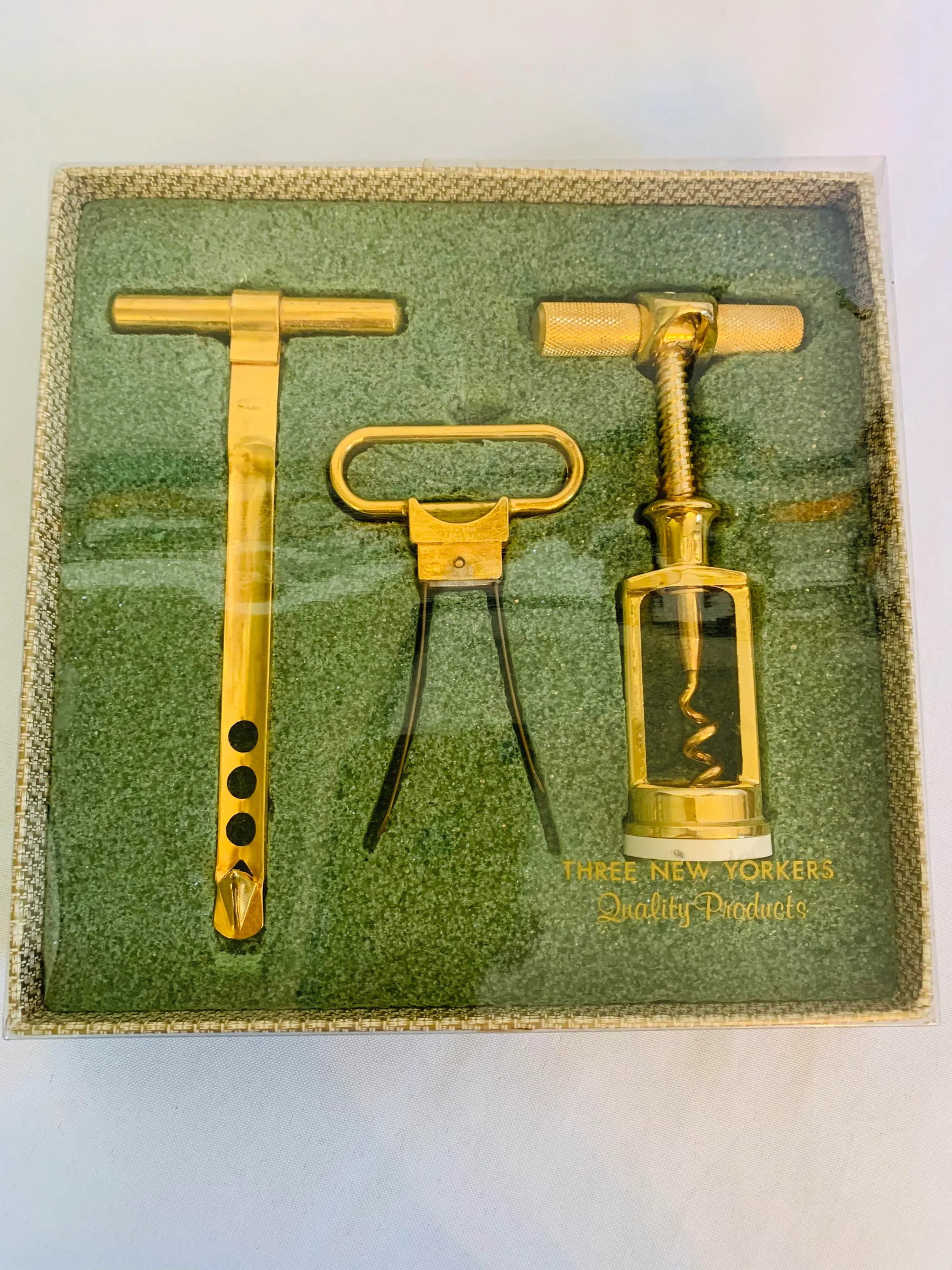 1960s The "Uncorkers Three" Vintage Bar Tool Set, Made in Italy - Set of 3 - 7