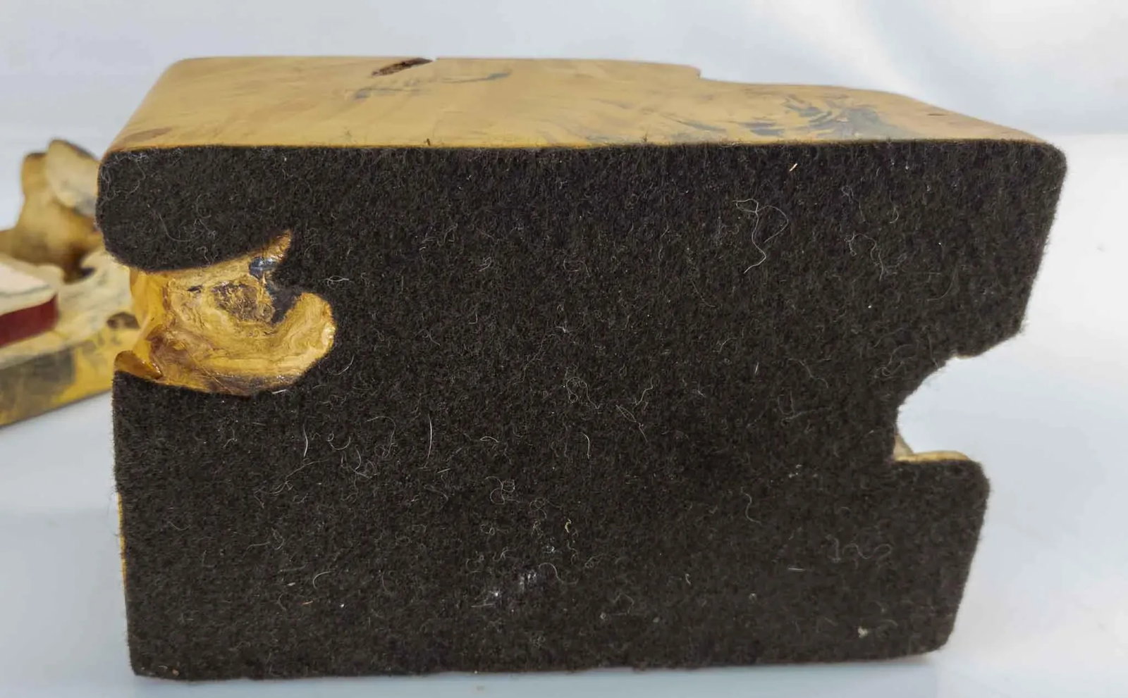 Mid Century Burlwood Decorative Box - 9