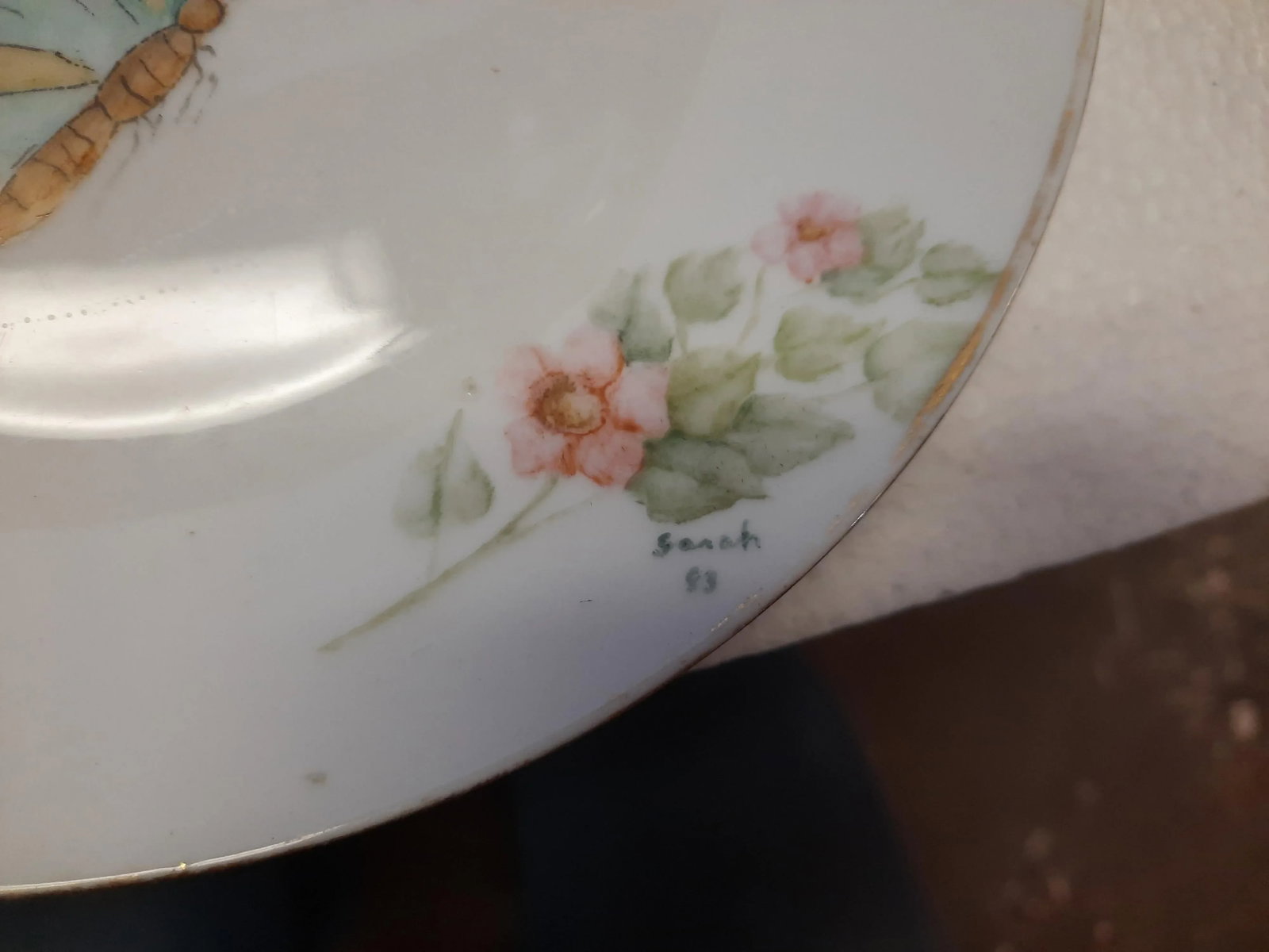 1980s Painted Plates - Set of 7 - 10