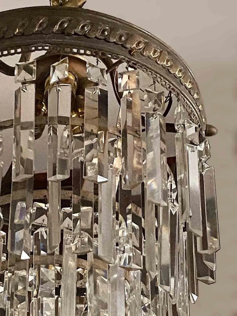 Antique Prism Chandelier - 3