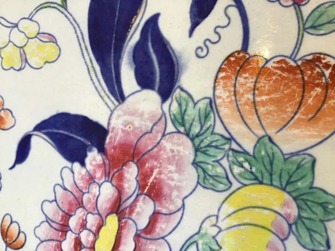 1880s Stone China Platter - 11