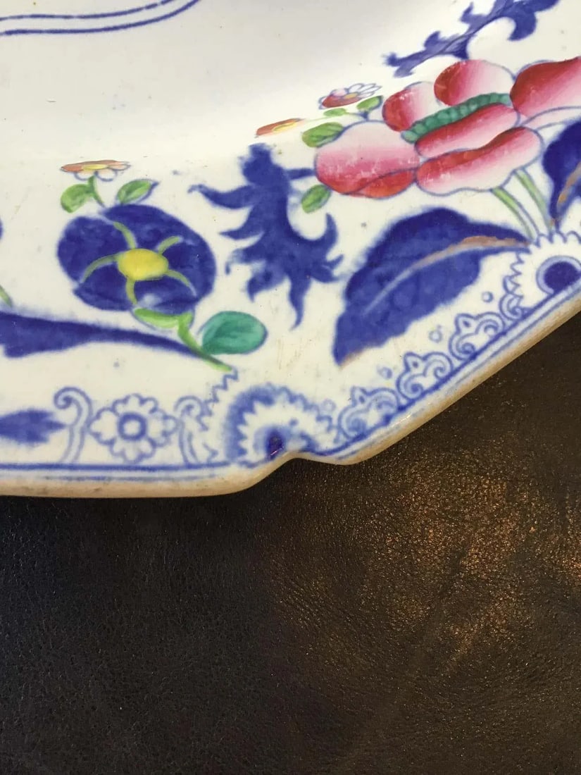 1880s Stone China Platter - 2