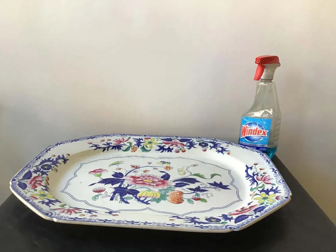 1880s Stone China Platter - 3