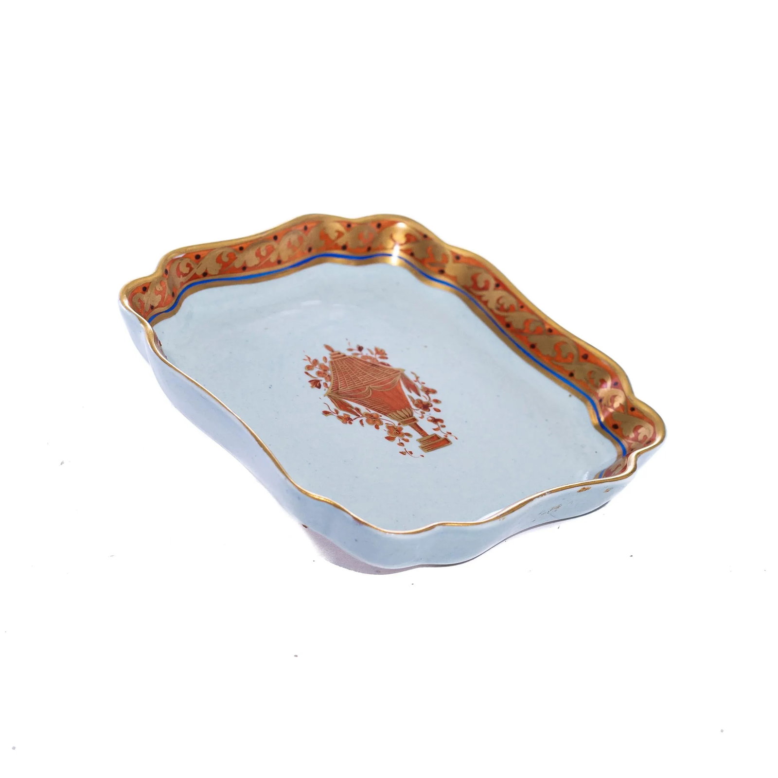 Small Mottahedeh Square Scalloped Dish - 3