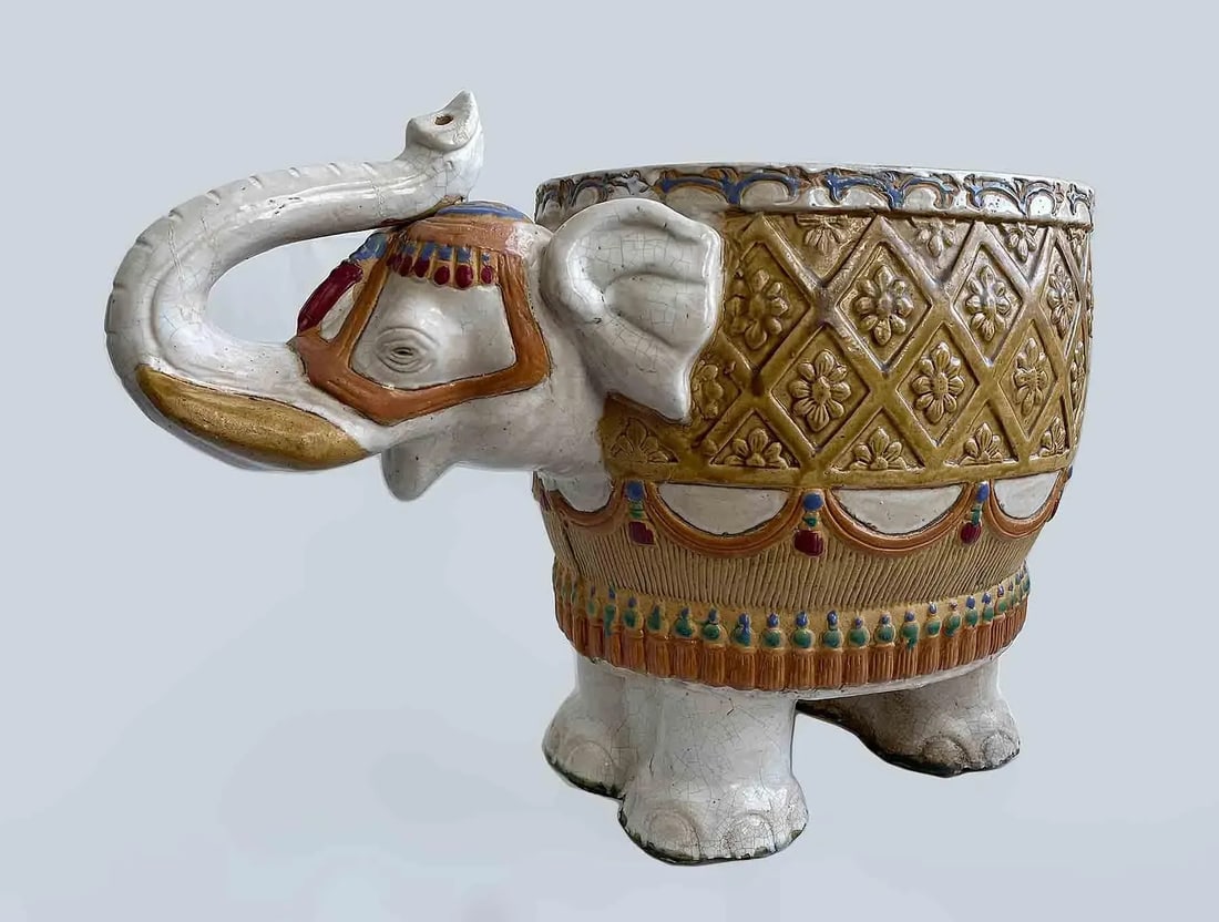 Vintage European Terracotta Planter - 12