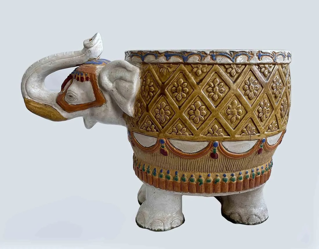 Vintage European Terracotta Planter - 2