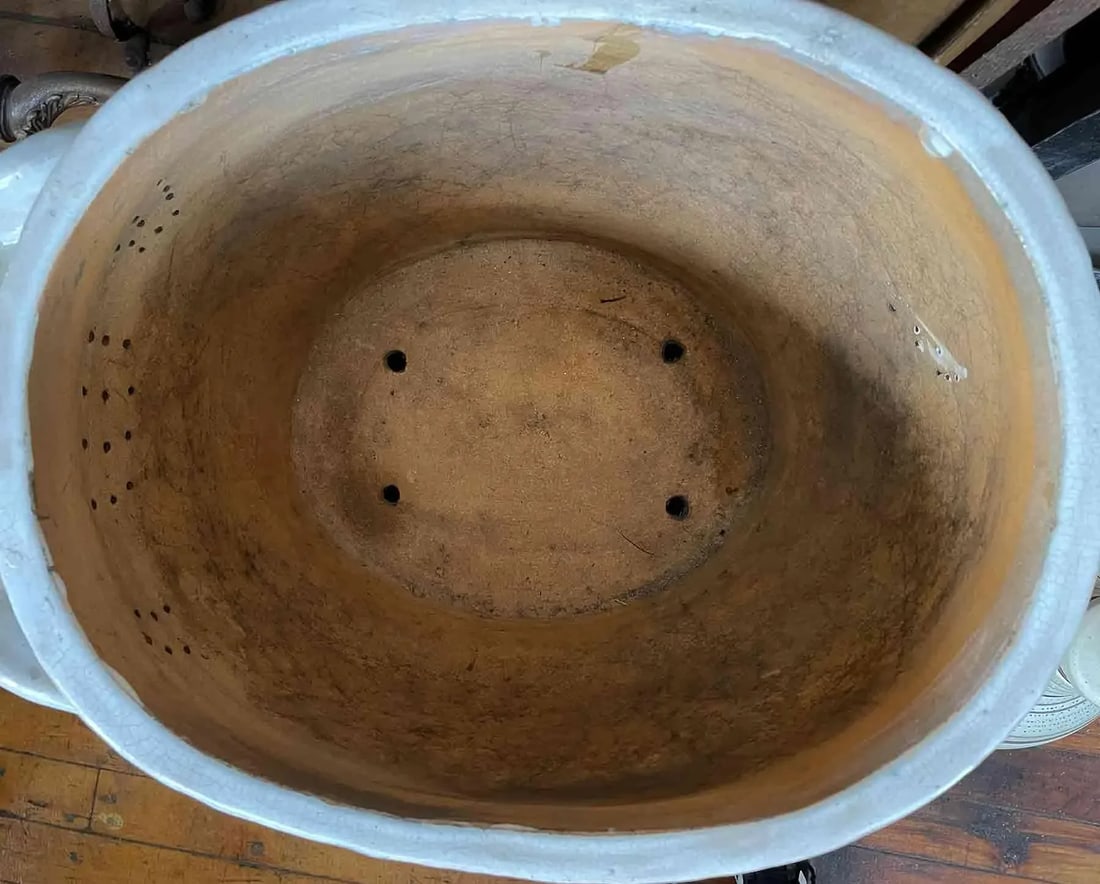 Vintage European Terracotta Planter - 3