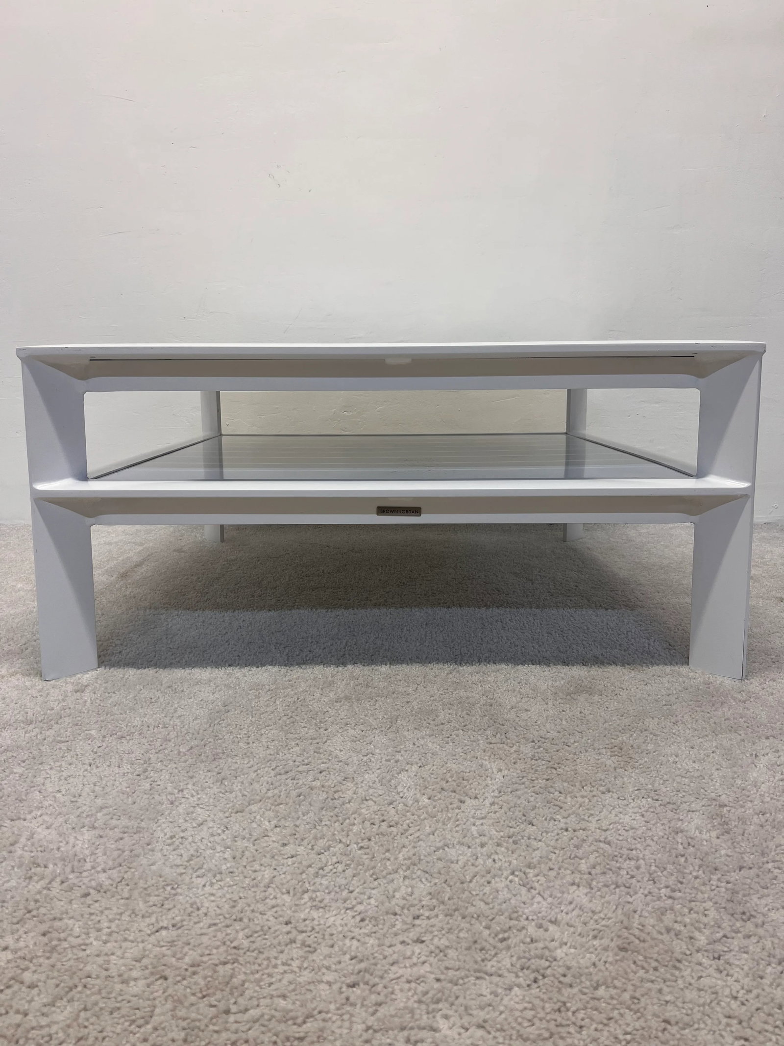 John Caldwell Parkway Outdoor Coffee or Cocktail Table for Brown Jordan - 10
