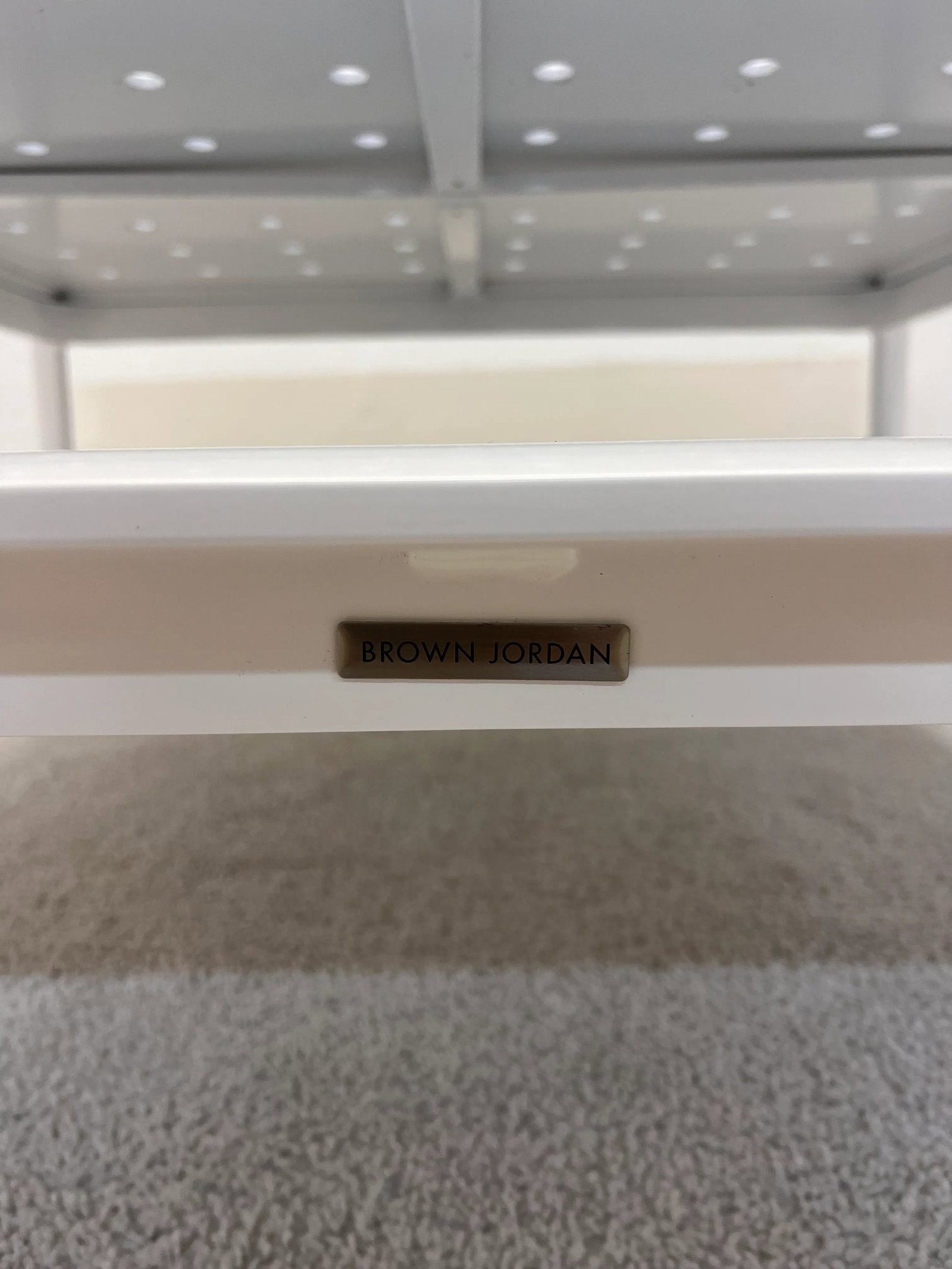 John Caldwell Parkway Outdoor Coffee or Cocktail Table for Brown Jordan - 11