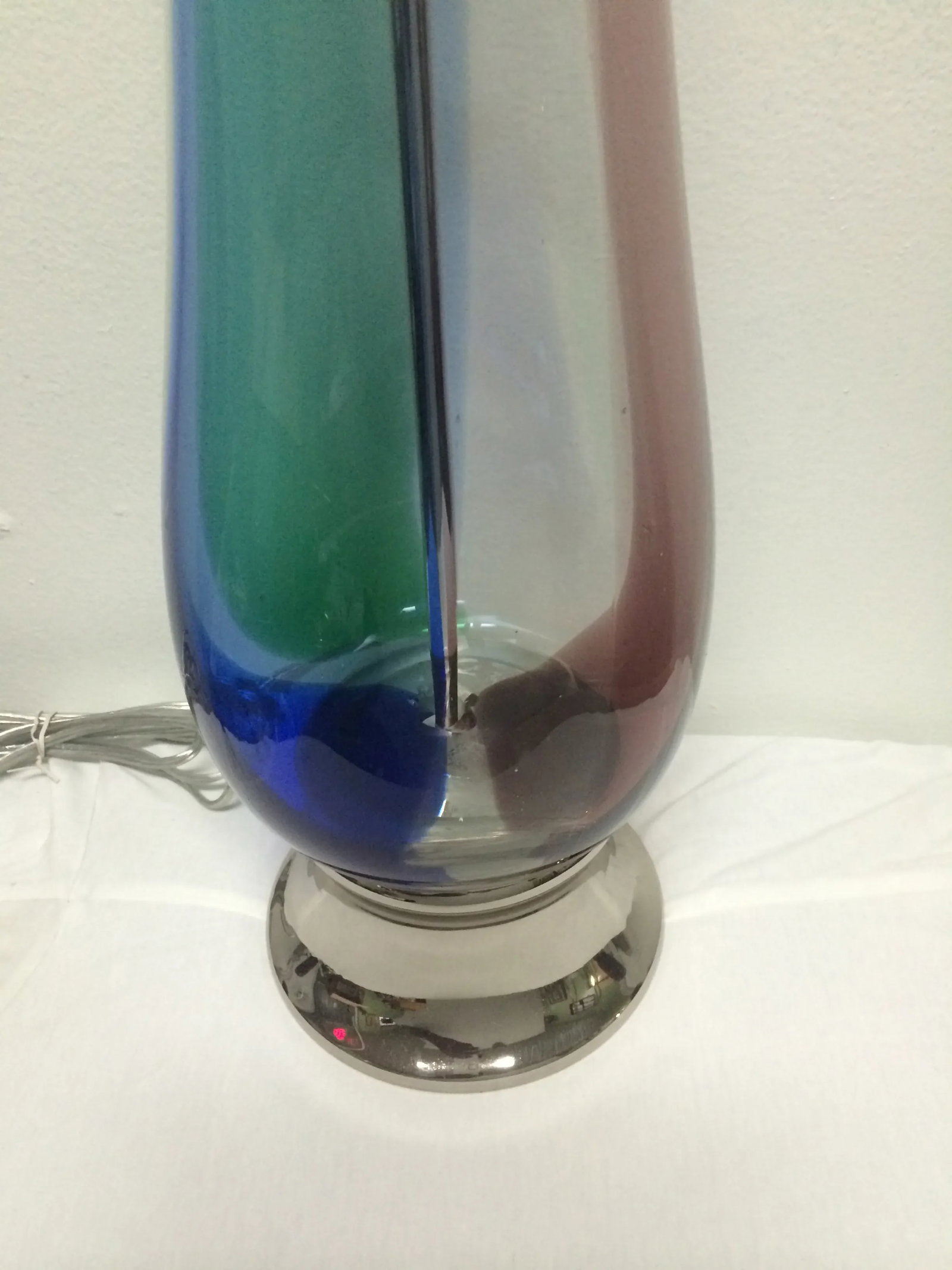 Multi-Color Murano Table Lamp - 4