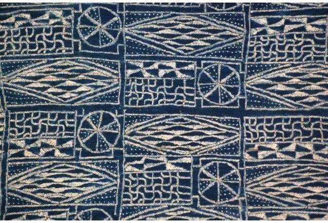 Vintage African Ndop Textile Cloth - 2