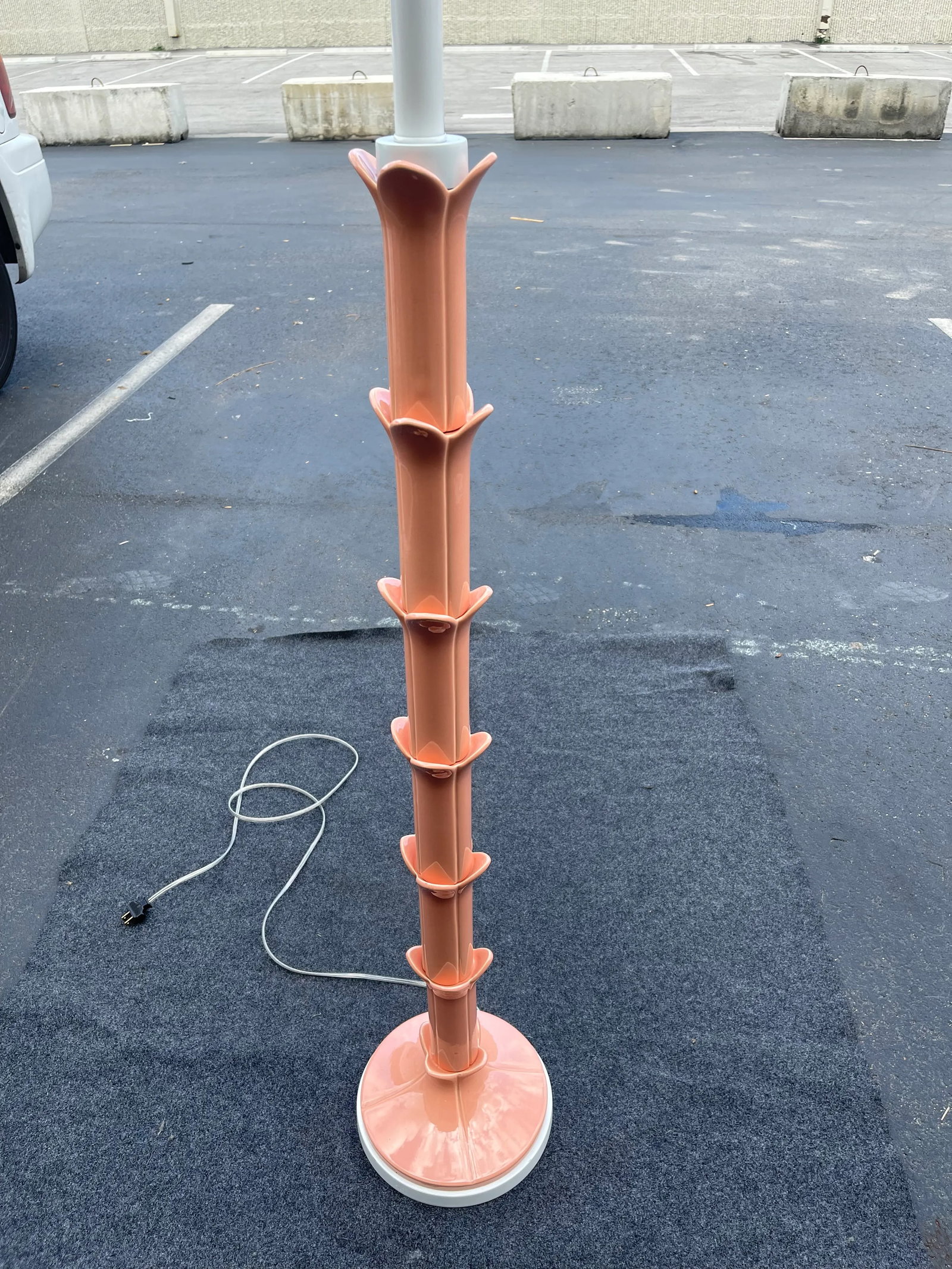 Mid-Century Ceramic Floor Lamp - 3