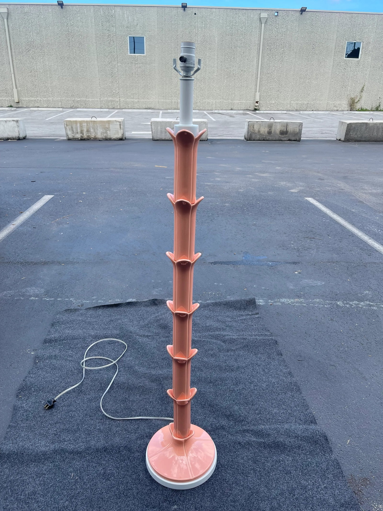 Mid-Century Ceramic Floor Lamp - 7