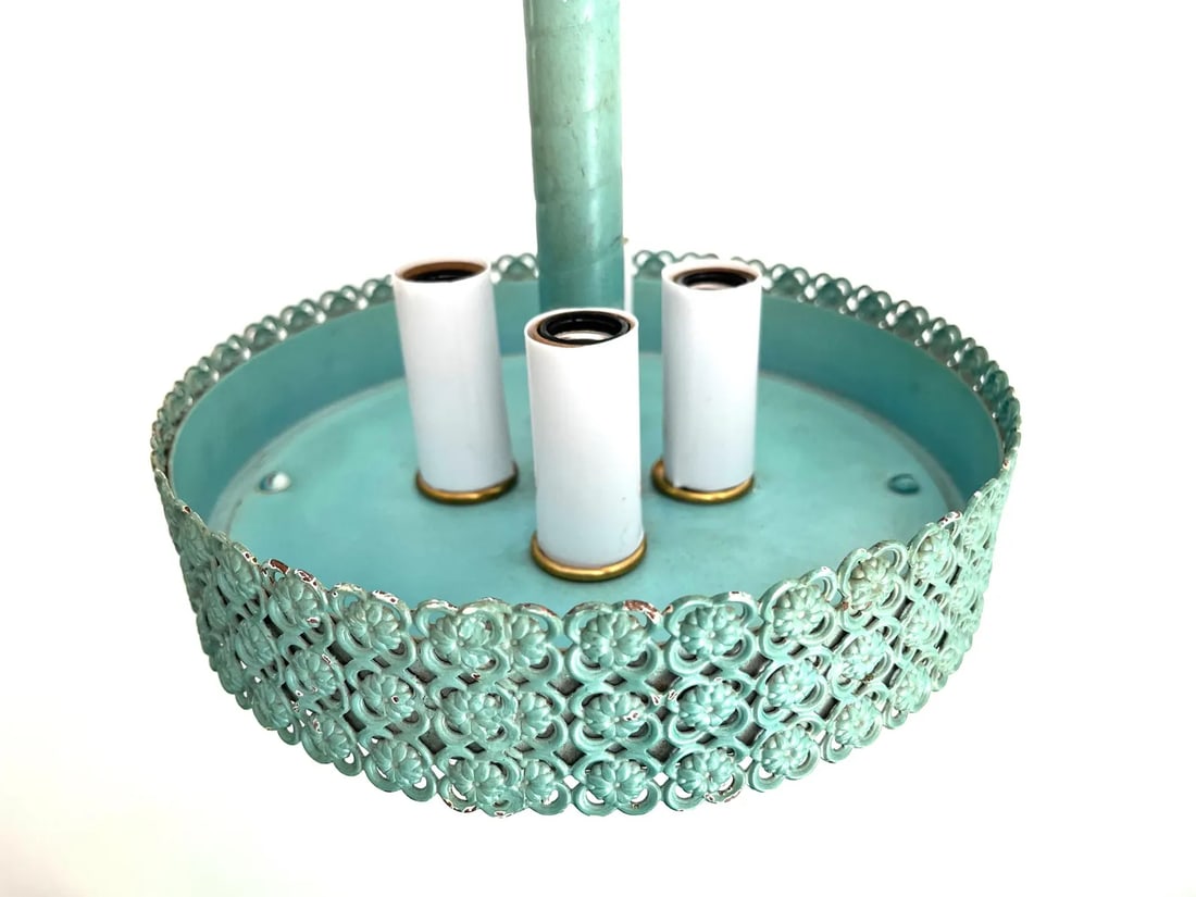 Turquoise Garden Pendant Chandelier - 6