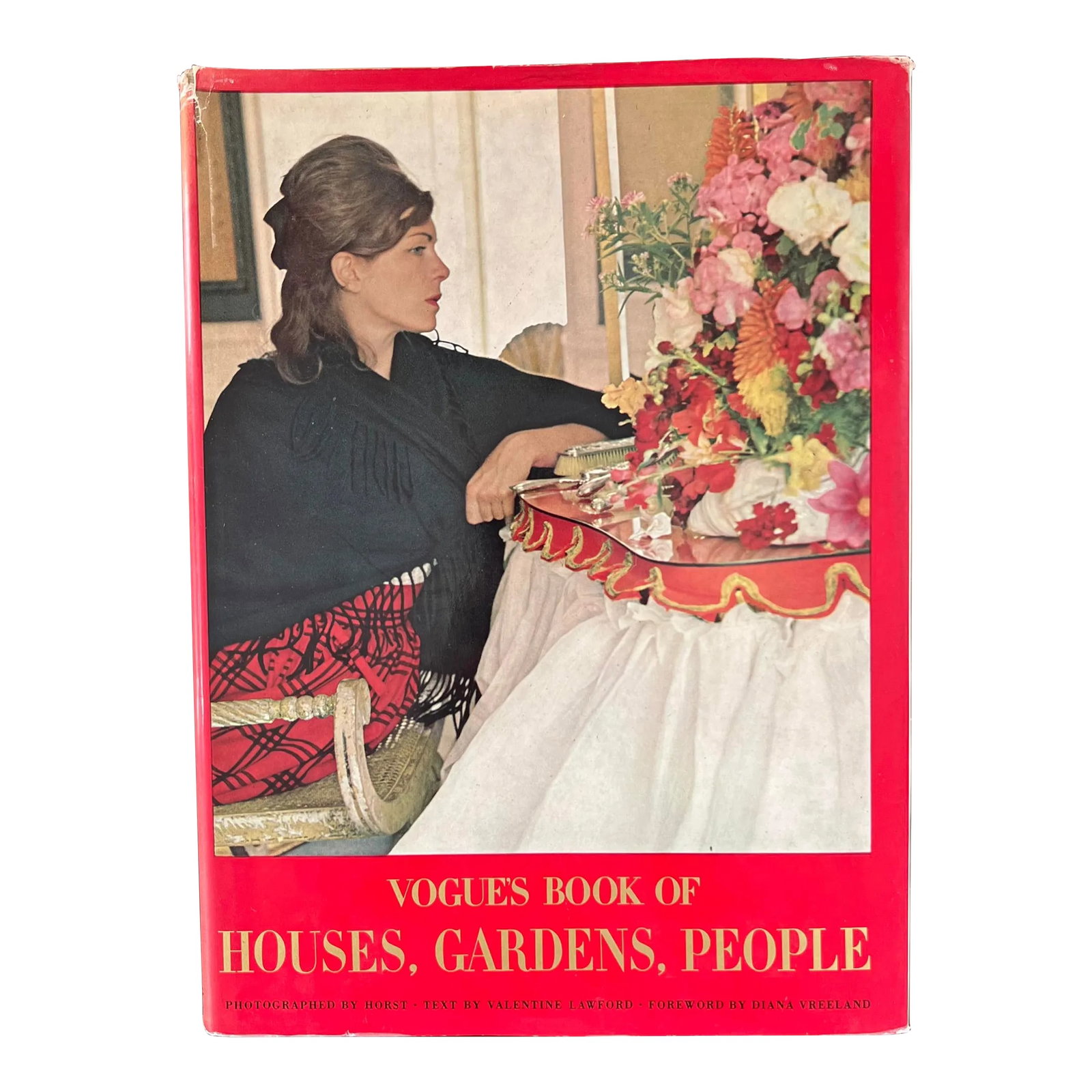 1960s Vogue Book of Houses, Gardens, People (1st Ed.): Found at an elegant estate in Washington, D.C.; this is a rare find. It includes images of the interiors of notable people of that era, including designer Pucci, artist Cy Twombly, and the Duke and