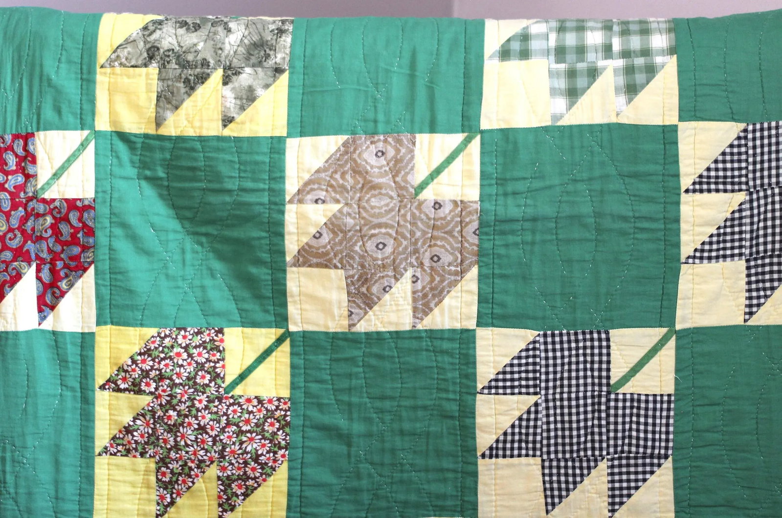 Vintage Maple Leaf Quilt - 2