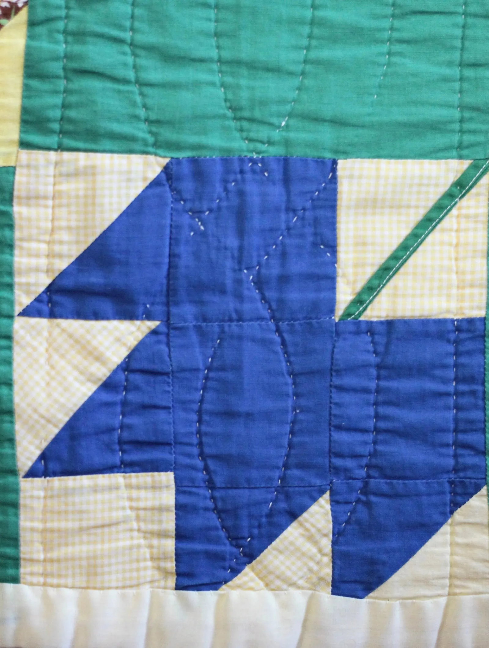 Vintage Maple Leaf Quilt - 4