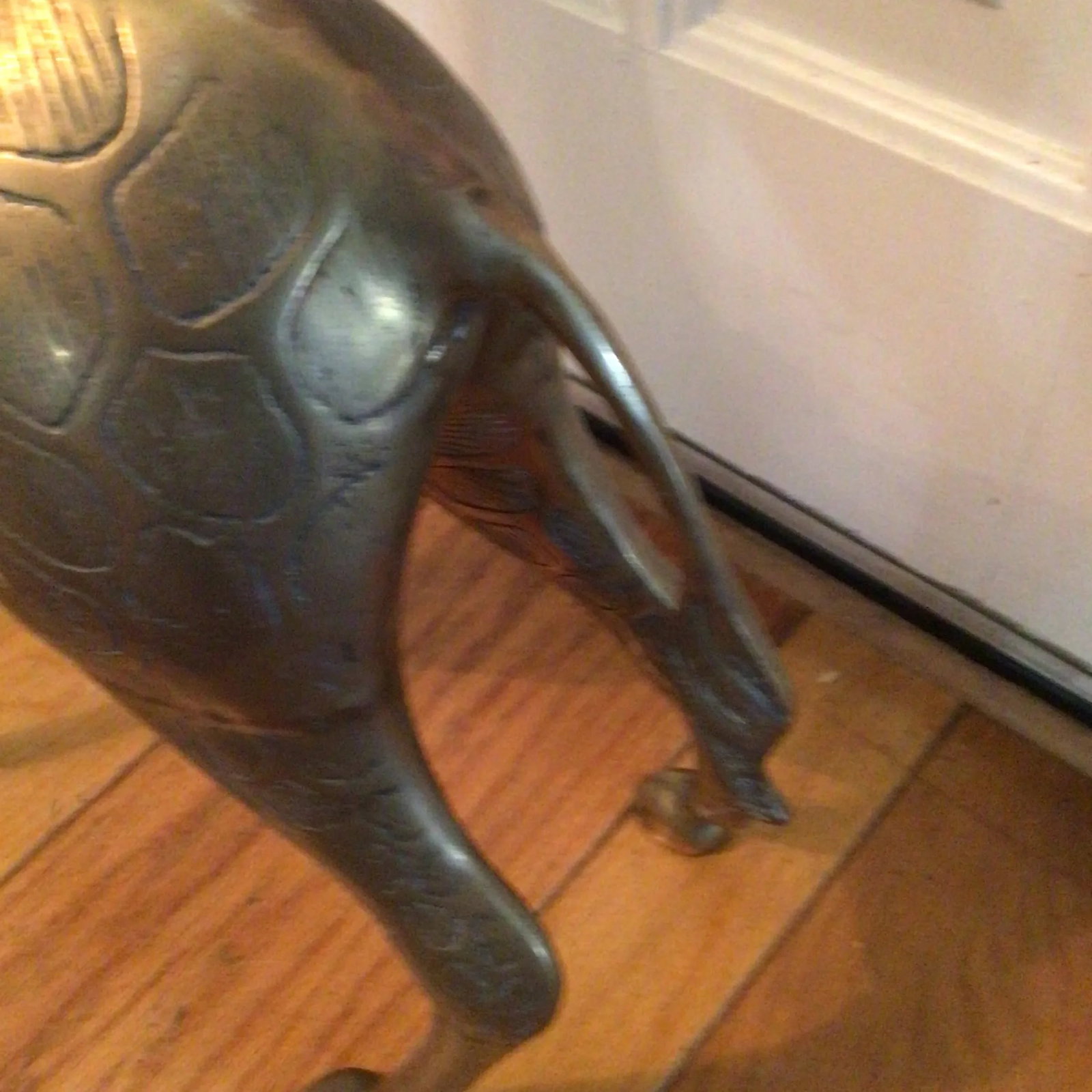 70's Brass Giraffe Large 32.5" - 9