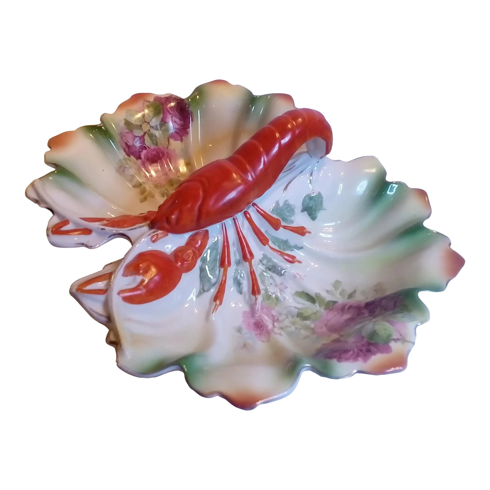 19th Century Victorian German Lobster Serving Dish (1 of 7)