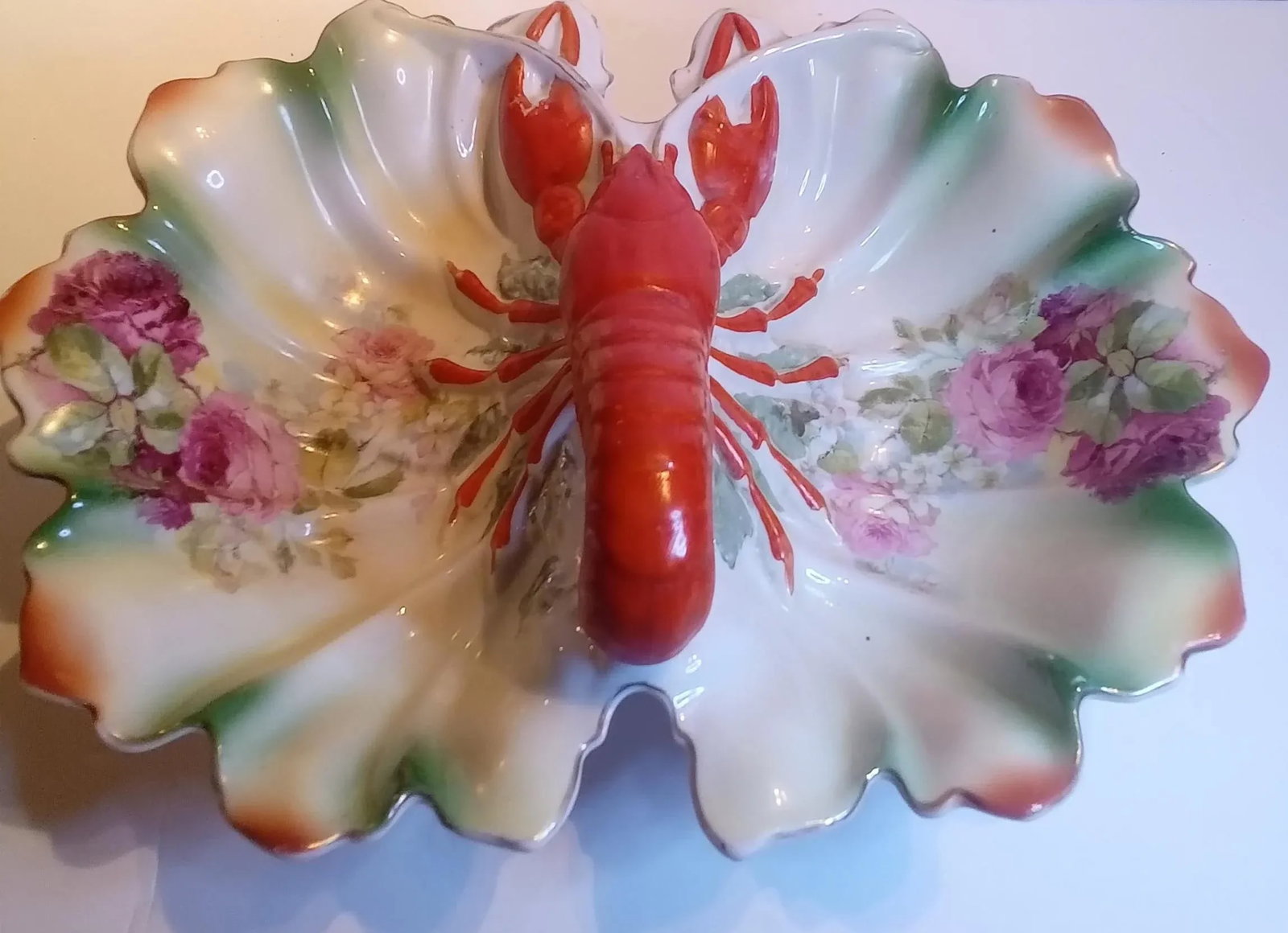 19th Century Victorian German Lobster Serving Dish - 2