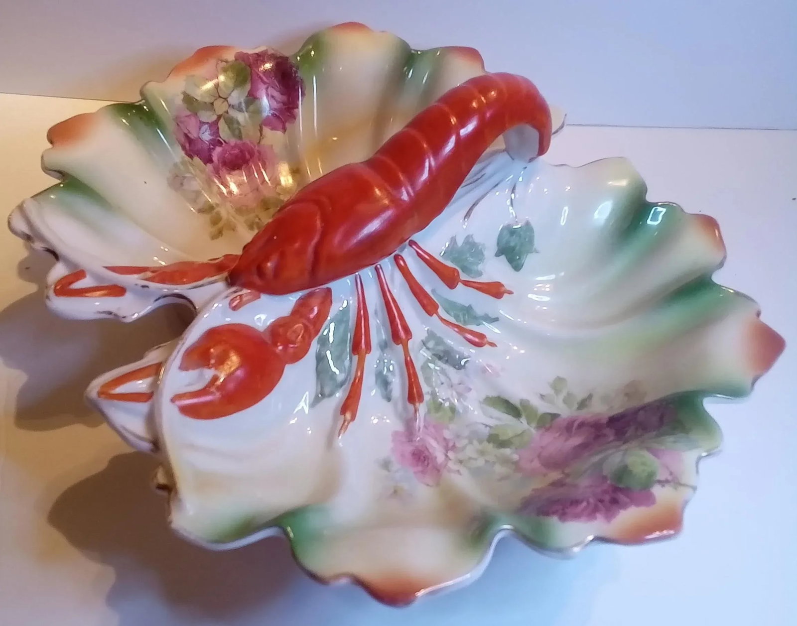 19th Century Victorian German Lobster Serving Dish - 7
